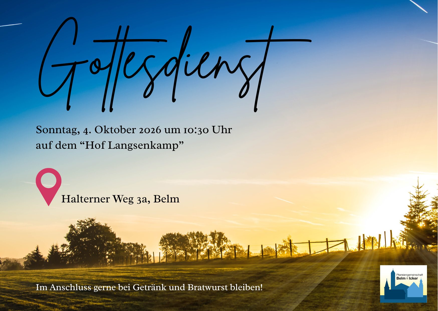 Gottesdienst der Pfarreiengemeinschaft