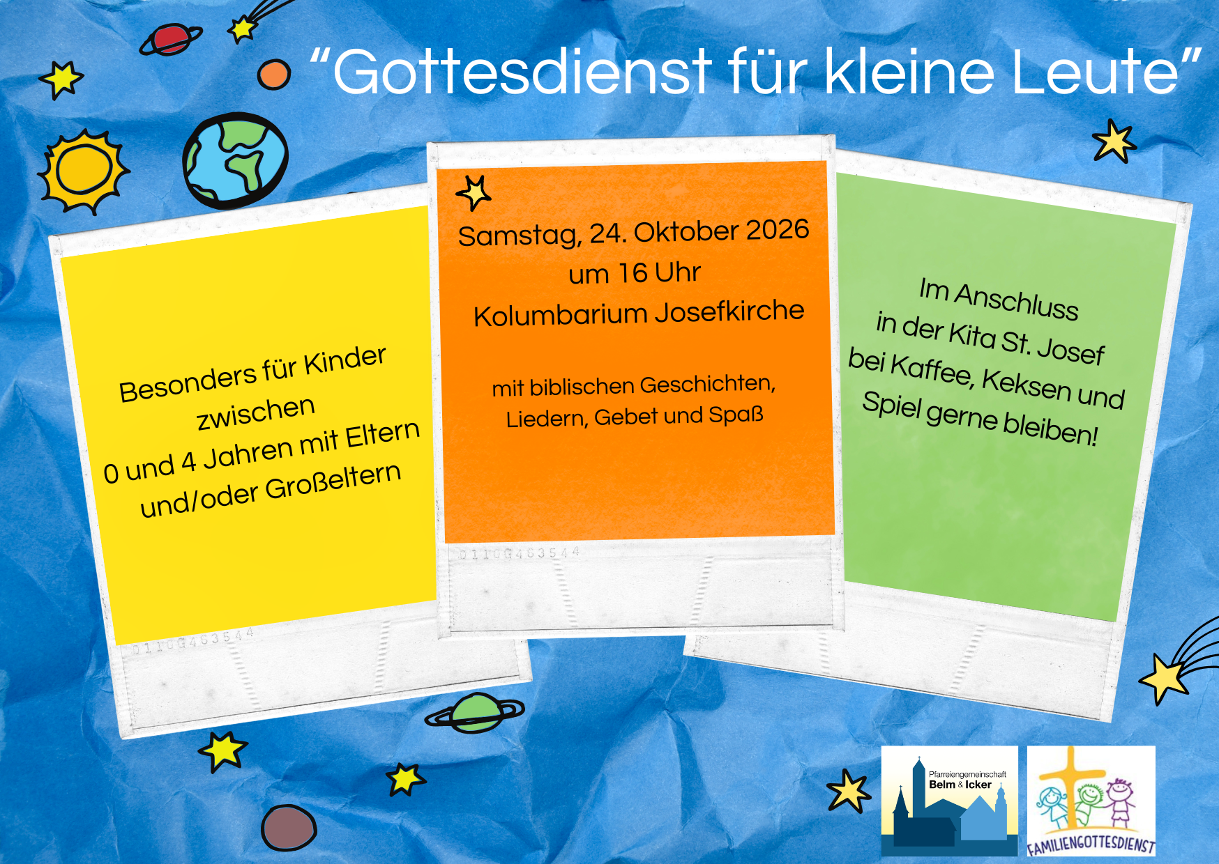 Für kleine Leute im Oktober